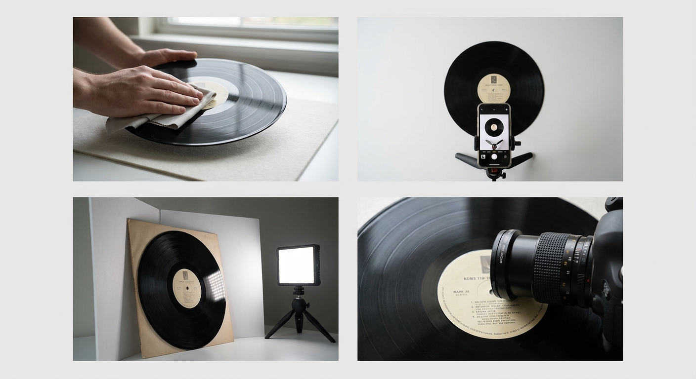 How to Photograph Vintage Vinyl for Discogs: A Practical Guide
